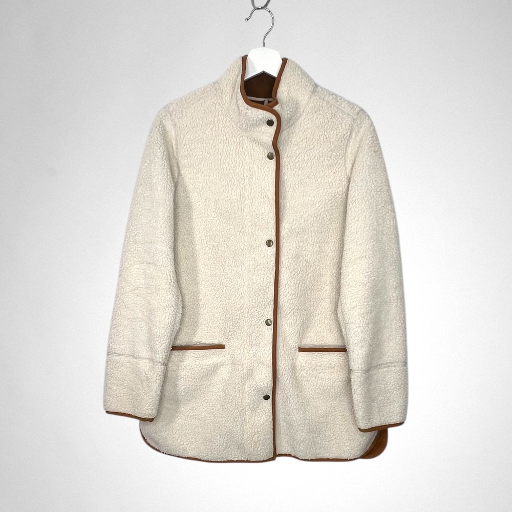 OLD NAVY Faux Sherpa Coat‎ Jacket M - Picture 4 of 10